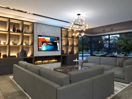 V-Ray for SketchUp Kurs - Living room 02