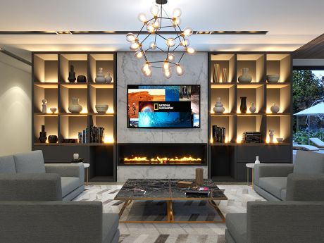 V-Ray for SketchUp Kurs - Living room 02